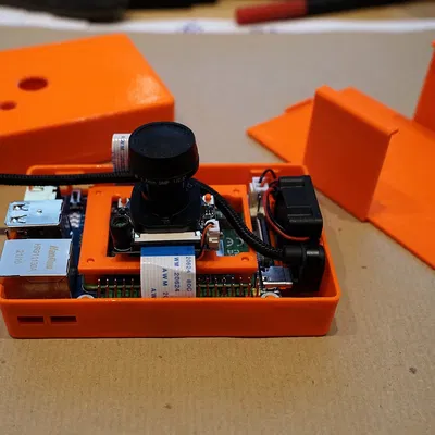 Hộp đựng cho mô-đun Raspberry CM4 trên CM4-IO-Base A