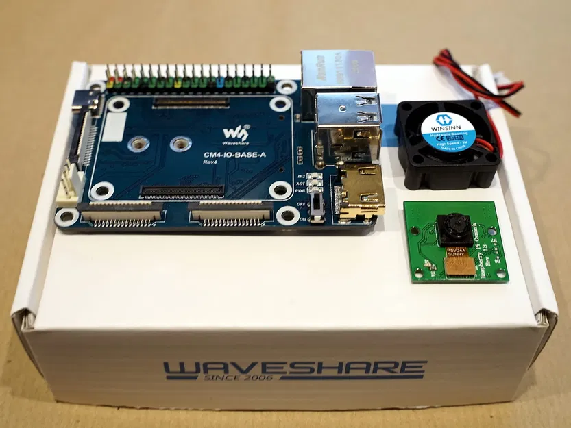 Hộp đựng cho mô-đun Raspberry CM4 trên CM4-IO-Base A - Image 5