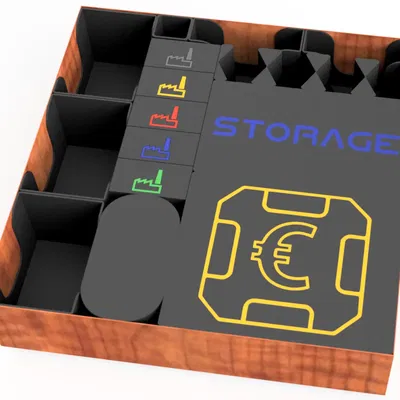 Giá đỡ lưu trữ cho trò chơi Terraforming Mars