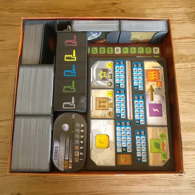 Giá đỡ lưu trữ cho trò chơi Terraforming Mars