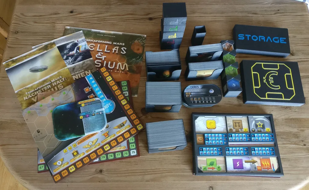 Giá đỡ lưu trữ cho trò chơi Terraforming Mars - Image 9