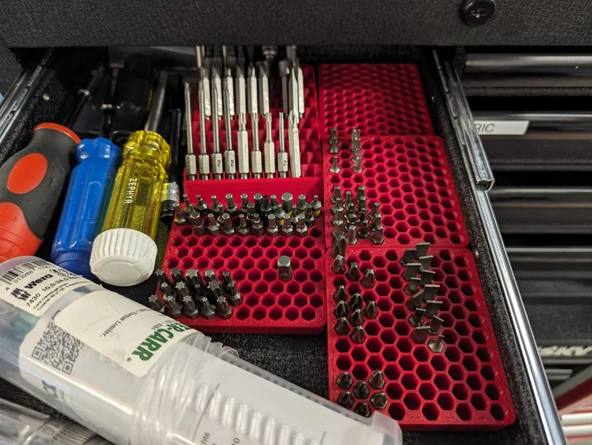 Giá đỡ bit hex kiểu tổ ong hoàn toàn điều chỉnh được - Image 1