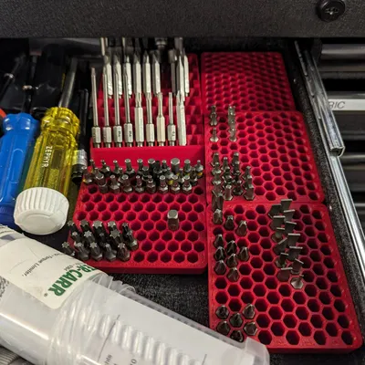 Giá đỡ bit hex kiểu tổ ong hoàn toàn điều chỉnh được