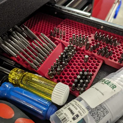 Giá đỡ bit hex kiểu tổ ong hoàn toàn điều chỉnh được