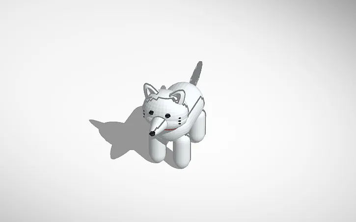 Nhân vật cáo trắng dễ thương vùng Bắc Cực - Image 1