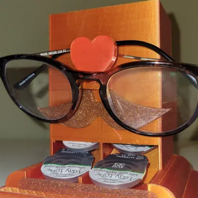 Giá đỡ kính mắt và bộ phân phát kính áp tròng