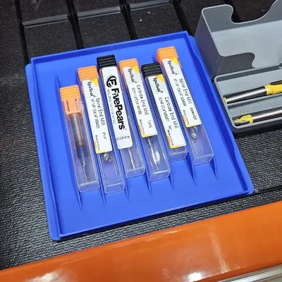 Giá đỡ mũi khoan Gridfinity 3x3 cho hộp nhựa 13mm