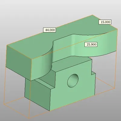 Kẹp cho đồng hồ bằng PLA tiêu chuẩn 0,2mm