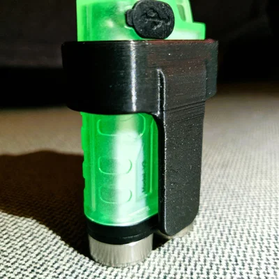 Kẹp đèn pin Boruit V3 cho mũ kiểu bóng chày