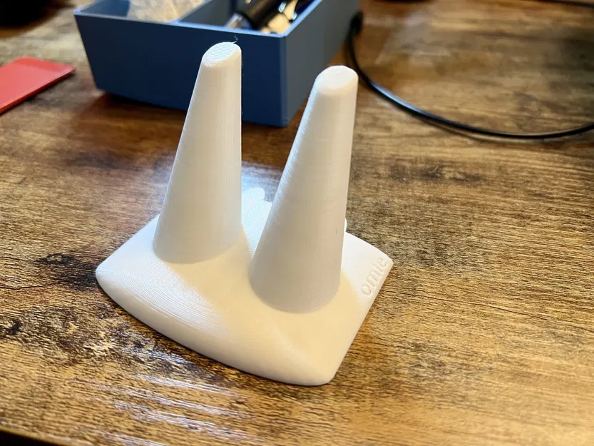 Giá đỡ nhẫn đôi đơn giản cho trang sức - Image 2