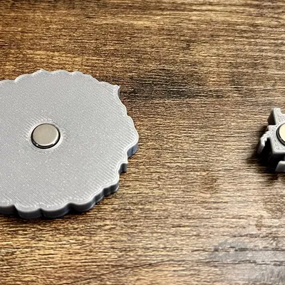 Nam châm Meatwad 8x3mm từ series hoạt hình Aqua Teen Hunger Force