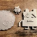 Nam châm Meatwad 8x3mm từ series hoạt hình Aqua Teen Hunger Force - Thumbnail 4