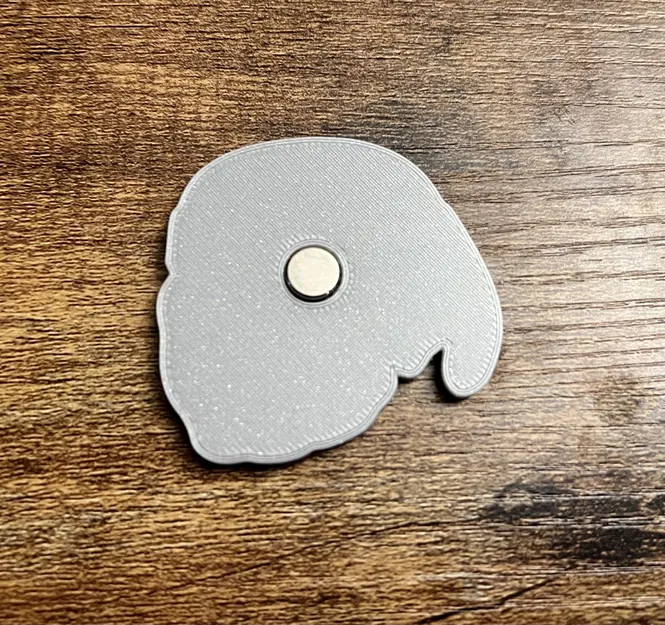 Nam châm Carl 8x3mm phong cách hoạt hình - Image 4