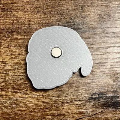 Nam châm Carl 8x3mm phong cách hoạt hình