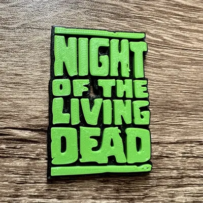 Biểu tượng đen tối của xác sống magnet (nam châm 8x3mm)