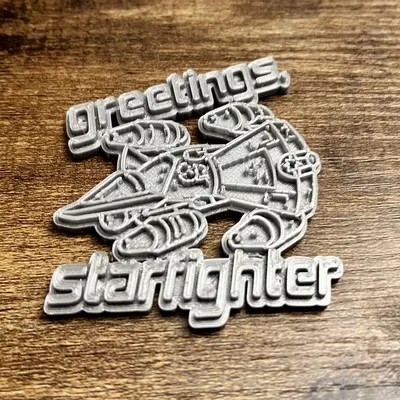 Nam châm Starfighter Cuối Cùng (8x3mm)