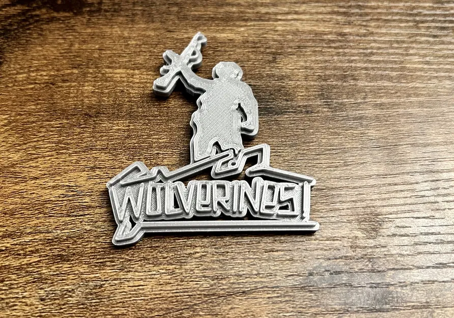 Nam châm WOLVERINES! Red Dawn kích thước 8x3mm - Image 2