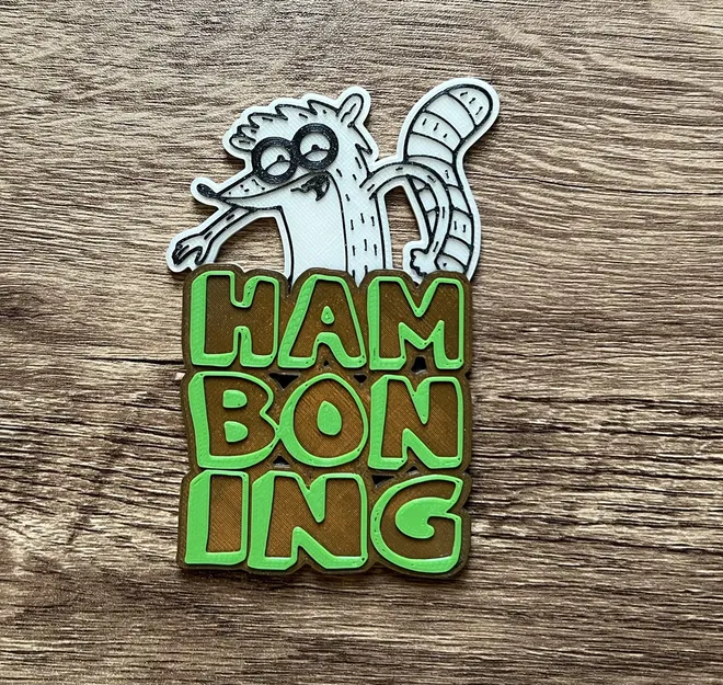 Nam châm Rigby trong Regular Show (8x3mm) CẬP NHẬT - Image 1