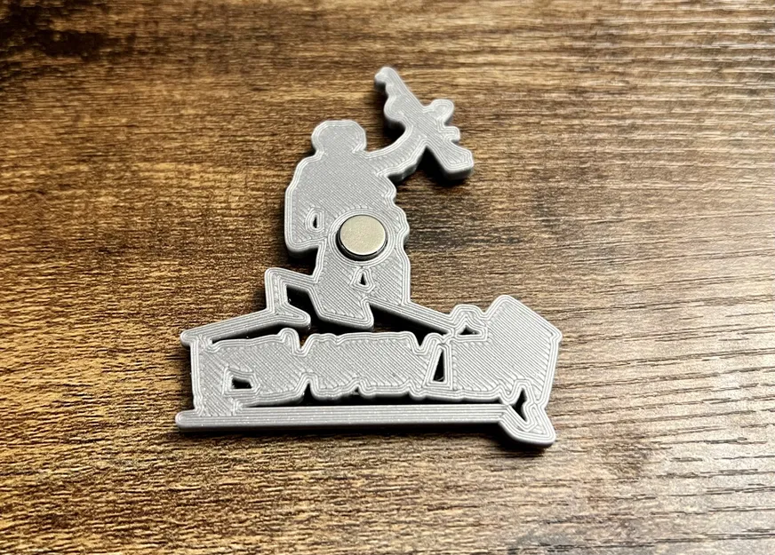 Nam châm WOLVERINES! Red Dawn kích thước 8x3mm - Image 3