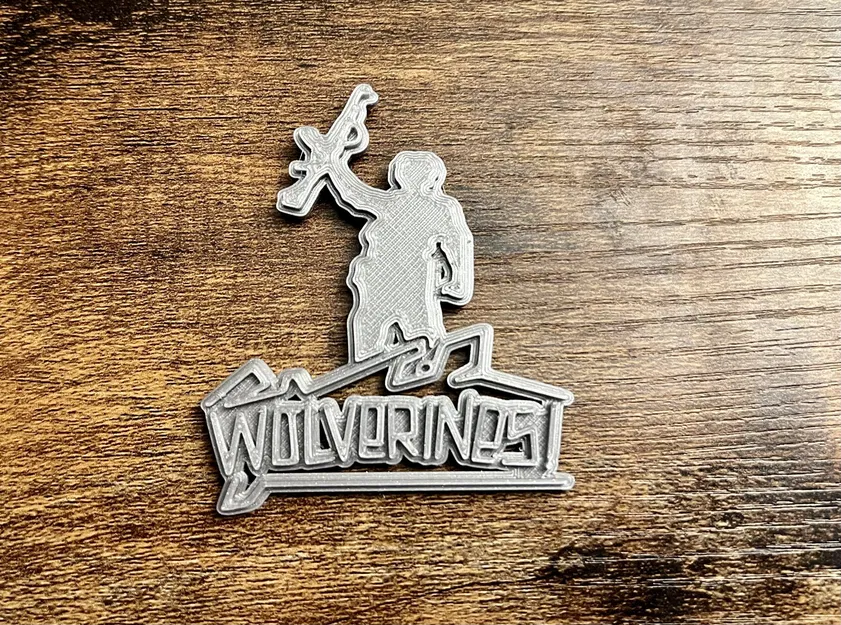 Nam châm WOLVERINES! Red Dawn kích thước 8x3mm - Image 4