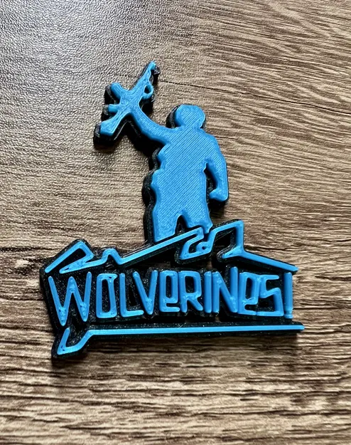 Nam châm WOLVERINES! Red Dawn kích thước 8x3mm - Image 6