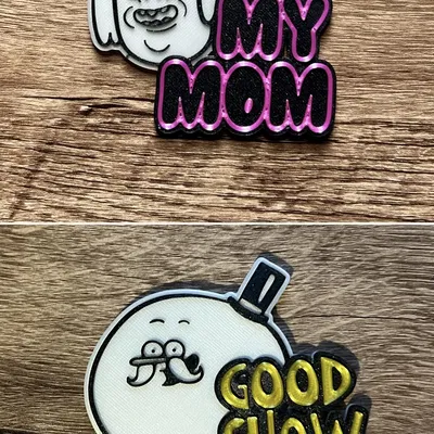 Nam nhân cơ bắp từ Regular Show - Nam châm 8x3mm