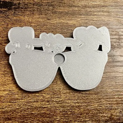 Nam châm Baby Ruth từ phim The Sandlot (8x3mm)