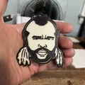 Nam diễn viên Mr T với nam châm 8x3mm - Thumbnail 1