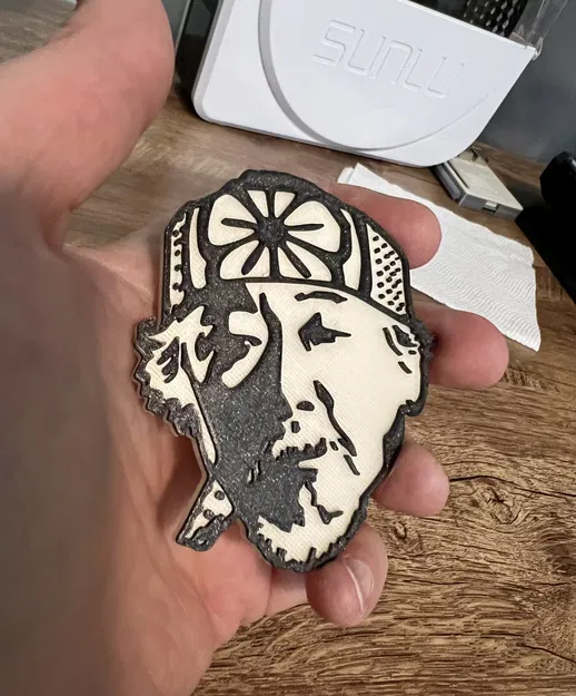 Nam châm Miyagi trong phim Karate Kid (8x3mm) - Image 1