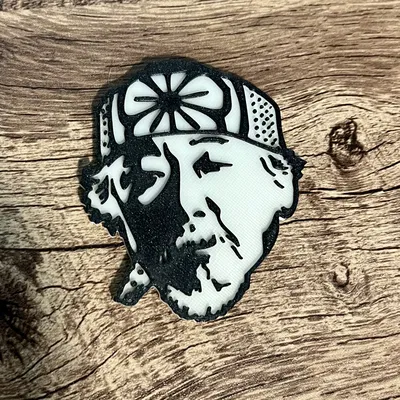 Nam châm Miyagi trong phim Karate Kid (8x3mm)