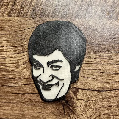 Nam diễn viên Bruce Lee với nam châm 8x3mm