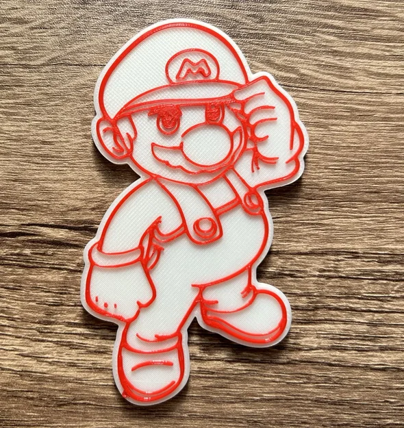 Nam châm Super Mario 8x3mm cho tủ lạnh - Image 1