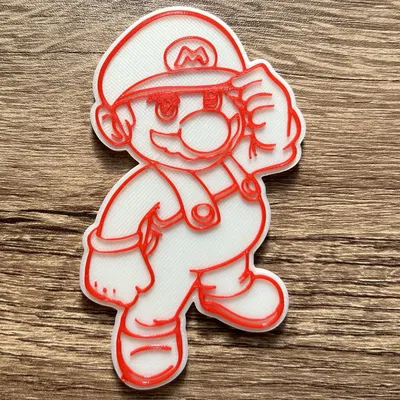 Nam châm Super Mario 8x3mm cho tủ lạnh