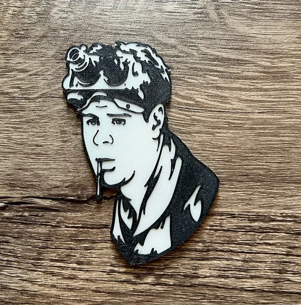 Nhân vật Stay Puft Marshmallow Man với nam châm 8x3mm - Image 1