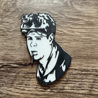 Nhân vật Stay Puft Marshmallow Man với nam châm 8x3mm