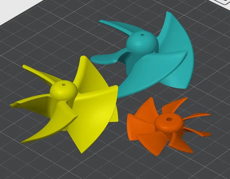 Lưỡi quạt thay thế có thể tùy chỉnh cho máy in 3D - Image 1