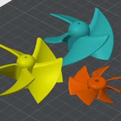 Lưỡi quạt thay thế có thể tùy chỉnh cho máy in 3D