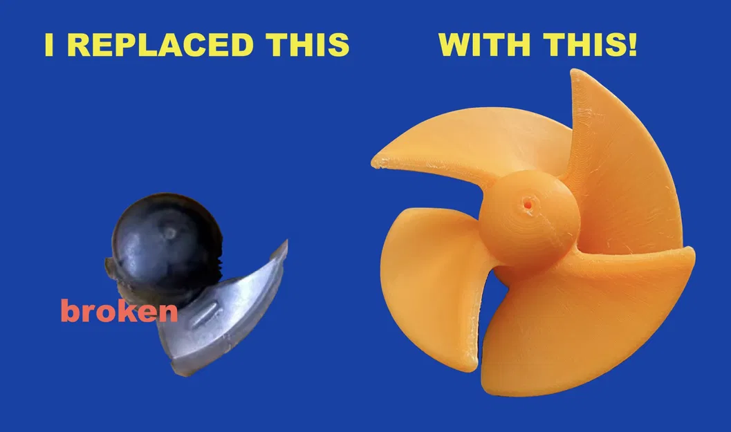 Lưỡi quạt thay thế có thể tùy chỉnh cho máy in 3D - Image 7