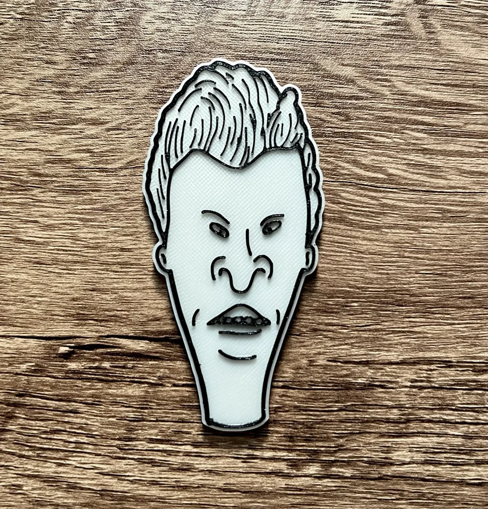 Nam châm Butthead 8x3mm hình Beavis và Butthead 1