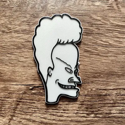 Nam châm Beavis 8x3mm phong cách hoạt hình