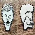 Nam châm Butthead 8x3mm hình Beavis và Butthead - Thumbnail 4