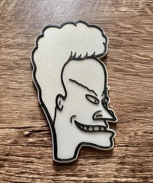 Nam châm Beavis 8x3mm phong cách hoạt hình - Image 2