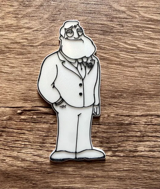 Nam diễn viên Stan trong American Dad với nam châm 8x3mm - Image 1