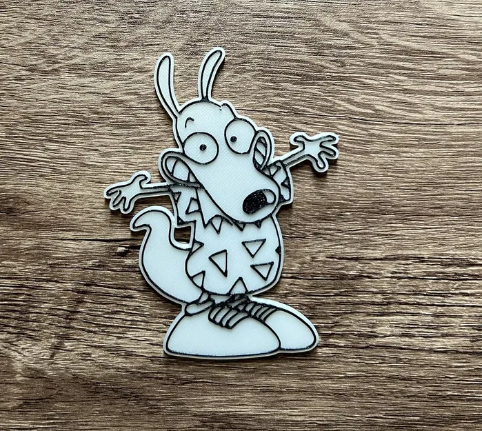 Nam châm Rocko trong chương trình Rocko's Modern Life (8x3mm) - Image 1