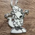 Nam châm Rocko trong chương trình Rocko's Modern Life (8x3mm) - Thumbnail 2