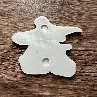 Nam châm vịt Darkwing (nam châm 8x3mm)