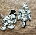 Nam châm Gizmoduck từ Duck Tales (8x3mm) - Thumbnail 4