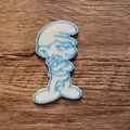 Nam châm Người Smurf Cáu Kỉnh (8x3mm) - Thumbnail 1