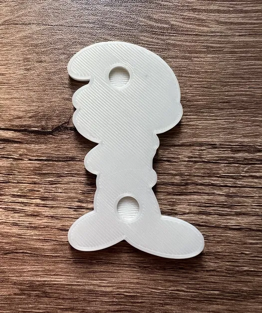 Nam châm Người Smurf Cáu Kỉnh (8x3mm) - Image 3