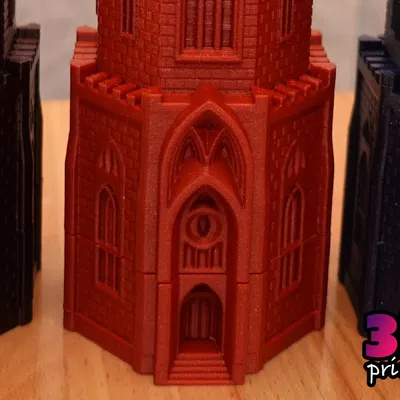 Hộp đố bí mật Tháp Dracula với mê cung mô-đun